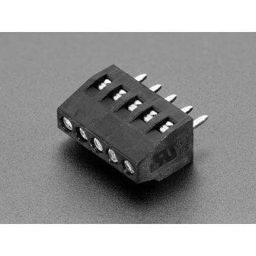 2.54mm/0.1" Pitch Terminal Block - 5-pin