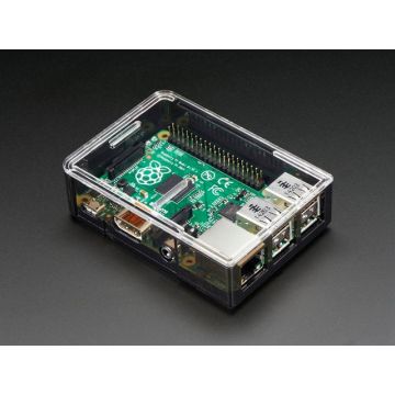 Adafruit Raspberry Pi B+ / Pi 2 / Pi 3 Case - Smoke Base