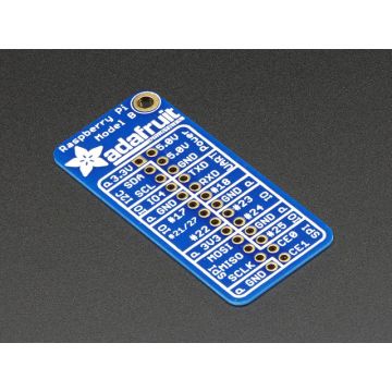 Adafruit GPIO Reference Card for Raspberry Pi Model B
