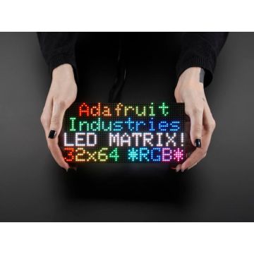 64x32 RGB LED Matrix - 3mm pitch