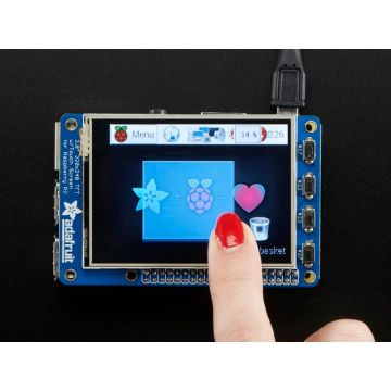 PiTFT Plus Assembled 320x240 2.8" TFT + Resistive Touchscreen
