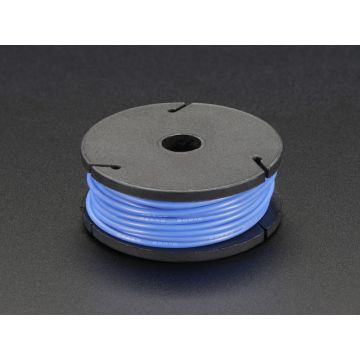 Silicone Cover Stranded-Core Wire - 25ft 26AWG - Blue