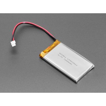 Lithium Ion Polymer Battery - 3.7v 1200mAh
