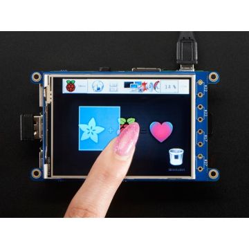 PiTFT Plus 320x240 3.2" TFT + Resistive Touchscreen