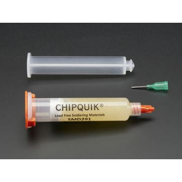 Chip Quik Tack Flux 10cc Syringe with Plunger and Tip