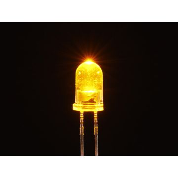 Super Bright Yellow 5mm LED (25 pack)
