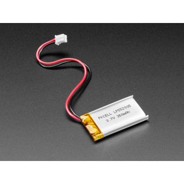 Lithium Ion Polymer Battery - 3.7V 350mAh