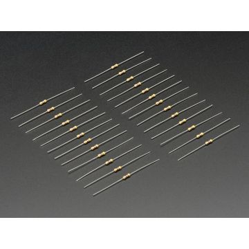 Through-Hole Resistors - 470 ohm 5% 1/4W - Pack of 25
