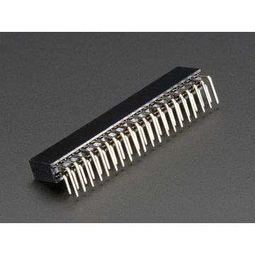 0.1" 2x20-pin Strip Right Angle Female Header