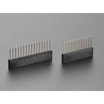Stacking Headers for Feather - 12-pin and 16-pin female headers