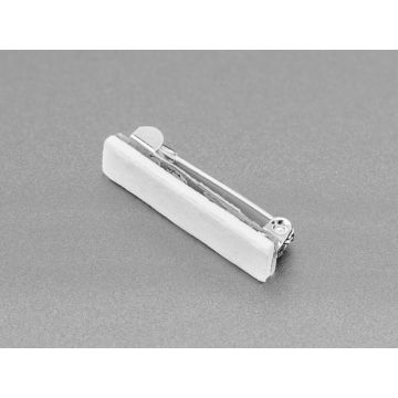 Silver Pin Back with Foam Adhesive