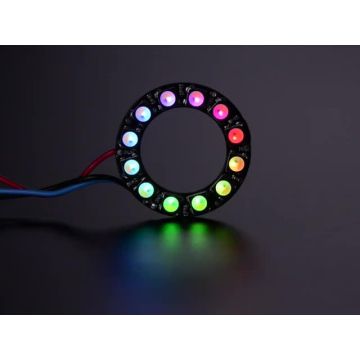 NeoPixel Ring - 12 x 5050 RGBW LEDs w/ Integrated Drivers