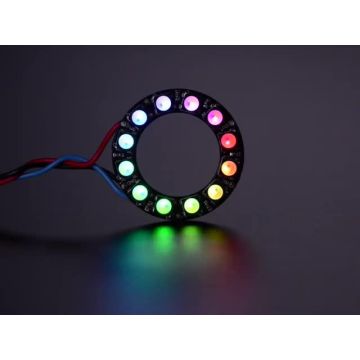 NeoPixel Ring - 12 x 5050 RGBW LEDs w/ Integrated Drivers