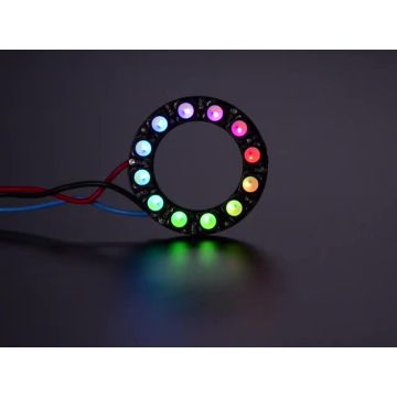 NeoPixel Ring - 12 x 5050 RGBW LEDs w/ Integrated Drivers