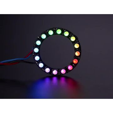 NeoPixel Ring - 16 x 5050 RGBW LEDs w/ Integrated Drivers