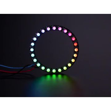 NeoPixel Ring - 24 x 5050 RGBW LEDs w/ Integrated Drivers