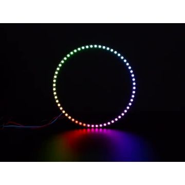 NeoPixel 1/4 60 Ring - 5050 RGBW LED w/ Integrated Drivers