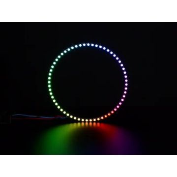 NeoPixel 1/4 60 Ring - 5050 RGBW LED w/ Integrated Drivers