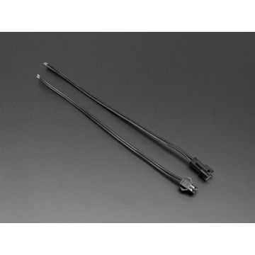 2-pin JST SM Plug + Receptacle Cable Set