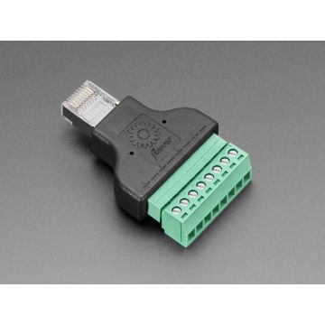 Ethernet RJ45 Male Plug Terminal Block