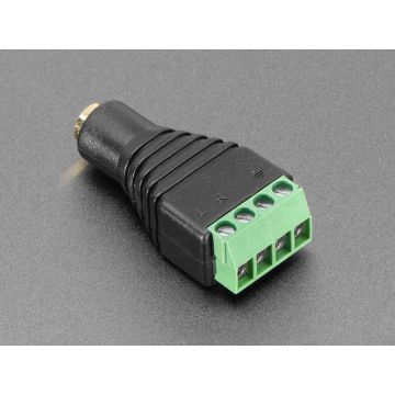 3.5mm (1/8") 4-Pole (TRRS) Audio Jack Terminal Block