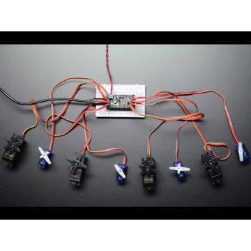 8-Channel PWM or Servo FeatherWing Add-on For All Feather Boards