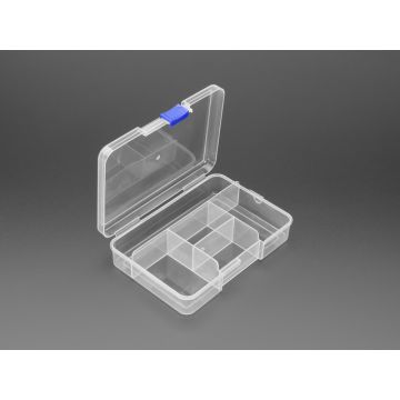 Latching 5-Compartment Storage Box