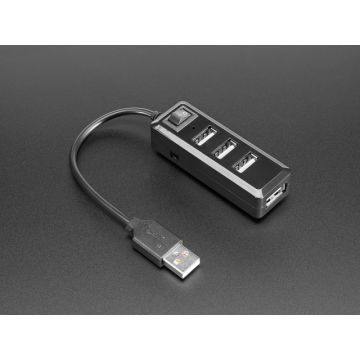 USB Mini Hub with Power Switch