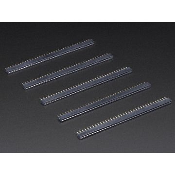 36-pin 0.1" Short Female Header - Pack of 5
