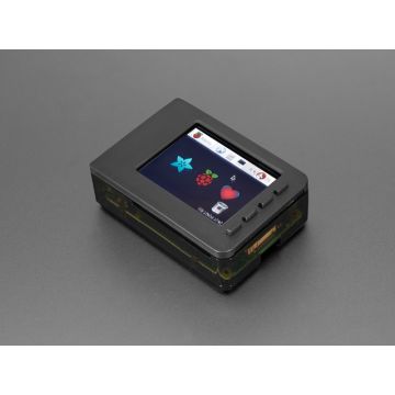 Pi Model B+ / Pi 2 / Pi 3 - Case Base and Faceplate Pack - Black
