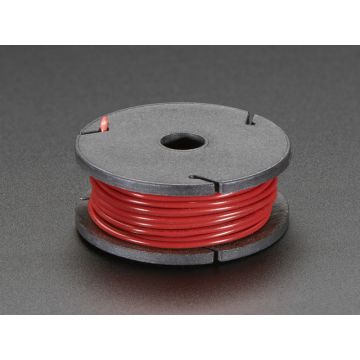 Stranded-Core Wire Spool - 25ft - 22AWG - Red
