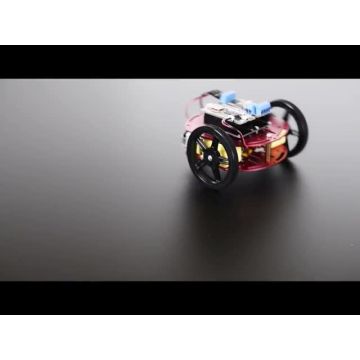Mini Round Robot Chassis Kit - 2WD with DC Motors