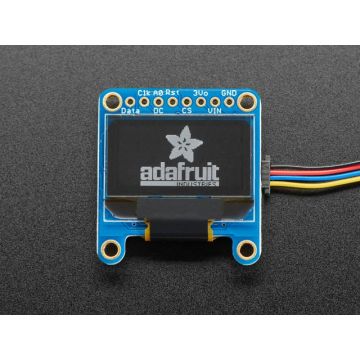 Monochrome 0.96" 128x64 OLED Graphic Display - STEMMA QT
