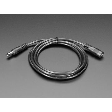 2.1mm female/male barrel jack extension cable