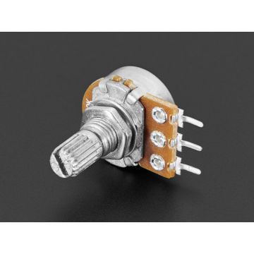 Panel Mount 10K Log Potentiometer (Breadboard Friendly)