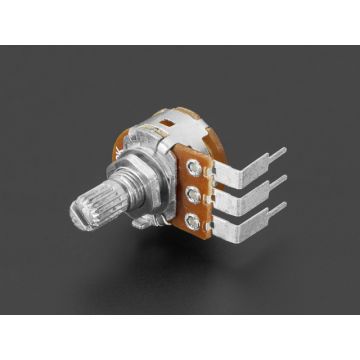 Panel Mount Right Angle 10K Linear Potentiometer w/On-Off Switch
