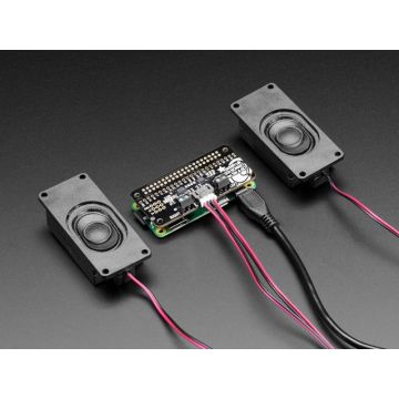 Stereo Bonnet Pack for Raspberry Pi Zero W - Includes Pi Zero W