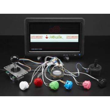 Adafruit Arcade Bonnet for Raspberry Pi with JST Connectors