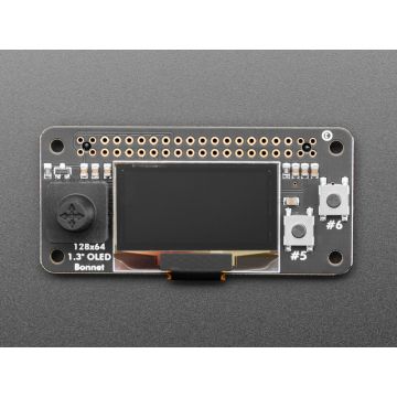 Adafruit 128x64 OLED Bonnet for Raspberry Pi