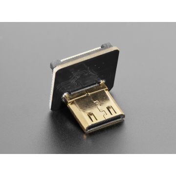 DIY HDMI Cable Parts - Right Angle (L Bend) Mini HDMI Plug