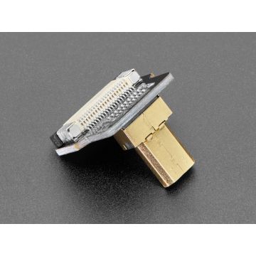 DIY HDMI Cable Parts - Right Angle (R Bend) Micro HDMI Plug
