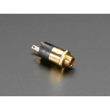 Panel Mount 1/8" / 3.5mm TRS Audio Jack Connector