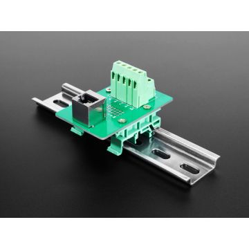 DIN Rail RJ-45 To Terminal Block Adapter