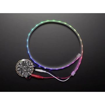 Adafruit NeoPixel LED Strip w/ Alligator Clips - 60 LED/m