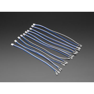 Arcade Button and Switch Quick-Connect Wires - 0.187" (10-pack)