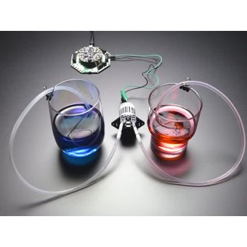 Peristaltic Liquid Pump with Silicone Tubing - 5V to 6V DC Power