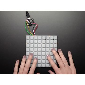 Adafruit NeoTrellis RGB Driver PCB for 4x4 Keypad