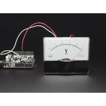 Large 5V Analog Panel Meter
