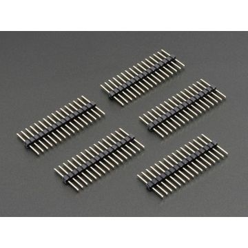 Extra-long break-away 0.1" 16-pin strip male header (5 pieces)