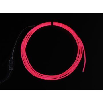 Pink Electroluminescent (EL) Wire - 2.5 meters